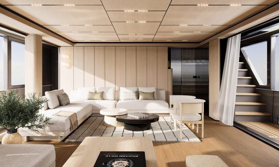Azimut Magellano 27M, Interior