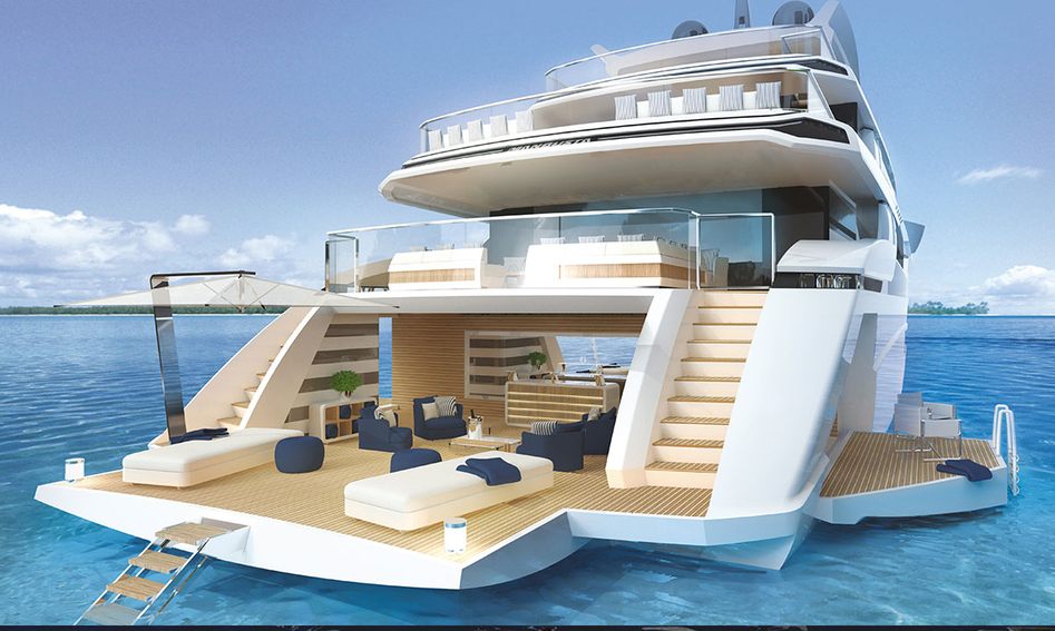 Mangusta Oceano 55, Beach Club