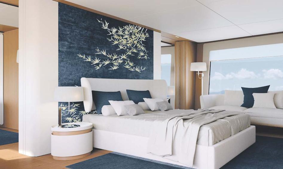 Benetti Motopanfilo 45M , Accommodation