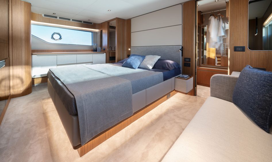 Ferretti 670 Mk2, Accommodation