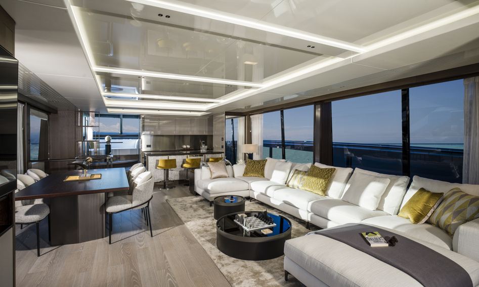 Sunseeker 90 Ocean, Interior