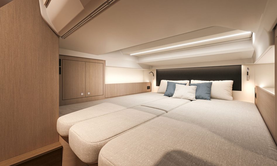 Beneteau Gran Turismo 35 Mk2, Accommodation