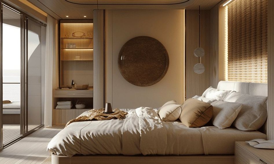 Bering 110, Accommodation