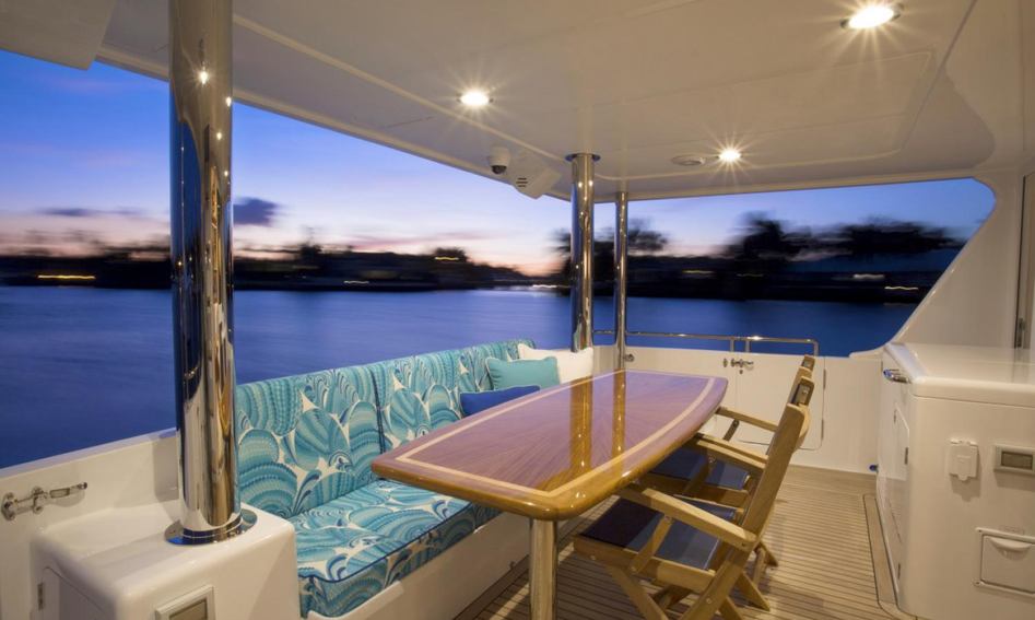 Outer Reef 650 Motoryacht Mk1, Deck Area