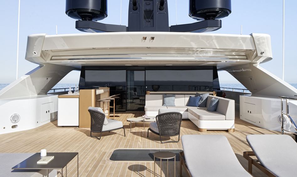 Sanlorenzo 62Steel, Fly Deck/Sportdeck