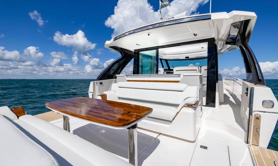 Tiara 56LS, Deck Area
