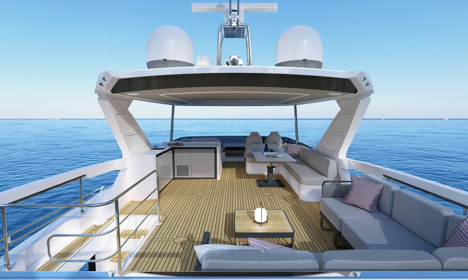 Absolute Navetta 62 , Fly Deck/Sportdeck