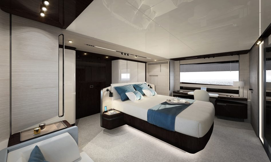 Azimut S10, Accommodation