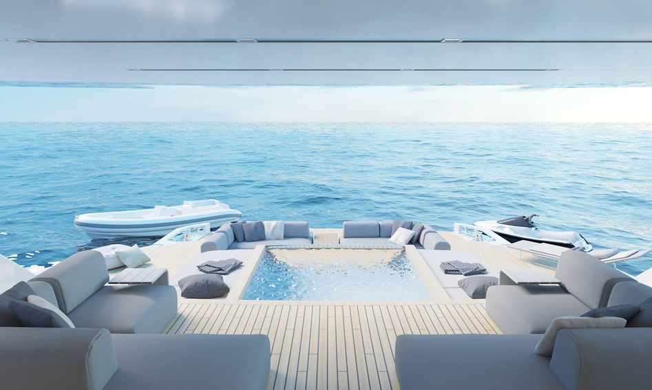 Wider Yachts 170, Deck Area