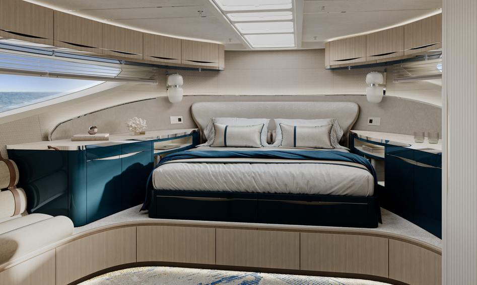 Galeon 640 Fly Mk3, Accommodation