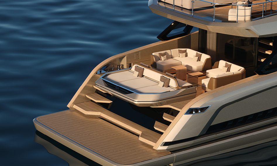 Solaris Power 64 Long Range , Deck Area