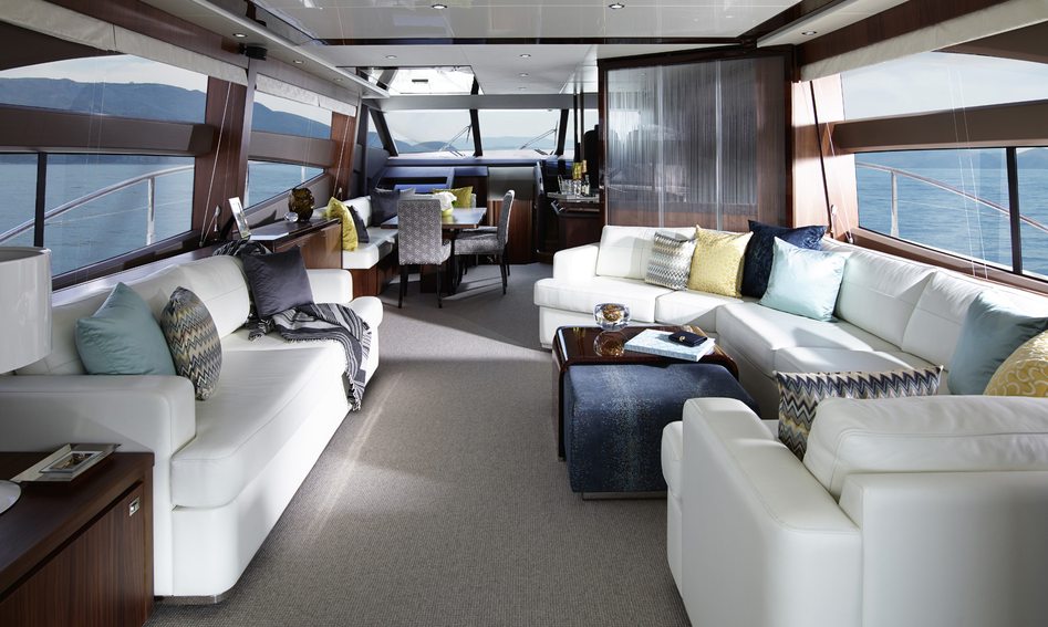 Princess 72 Motor Yacht, Interior