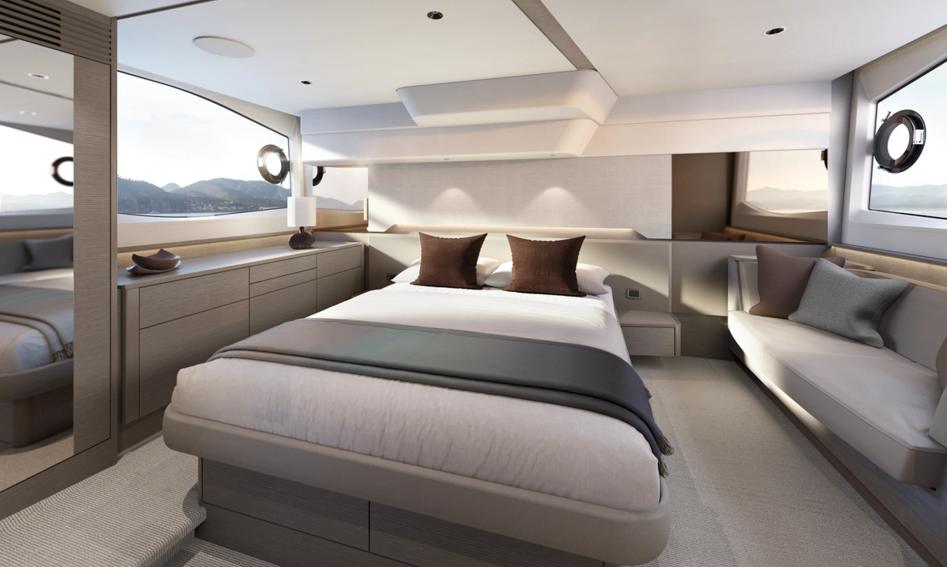 Princess F54, Accommodation