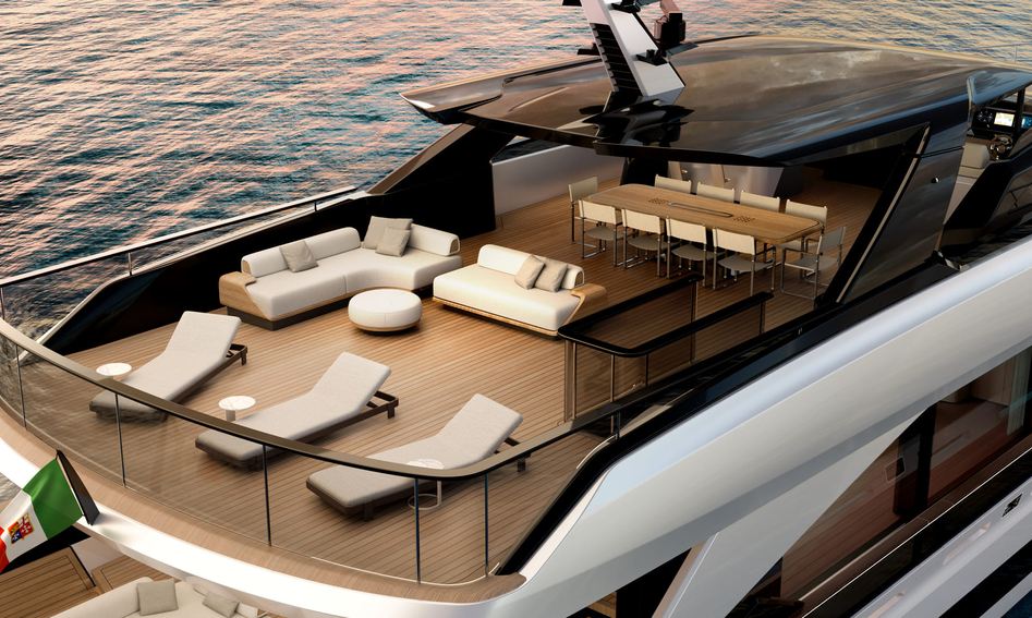 Maiora M38 , Fly Deck/Sportdeck