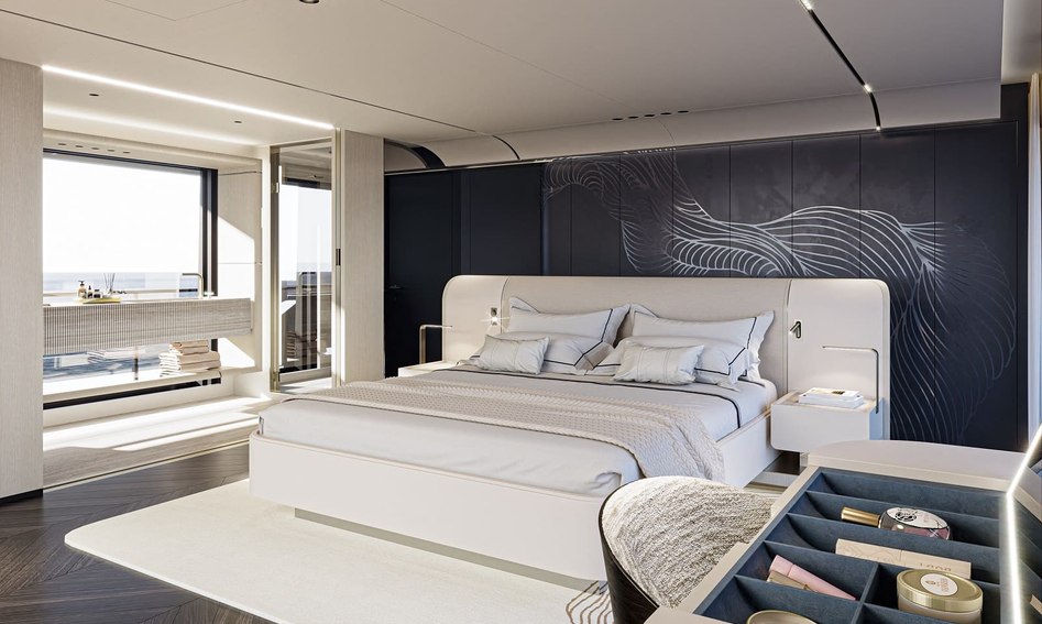 Bering Yachts Bering 120 , Accommodation