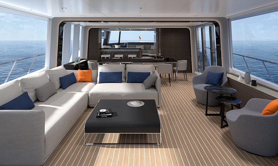 CL Yachts CLX96, Interior