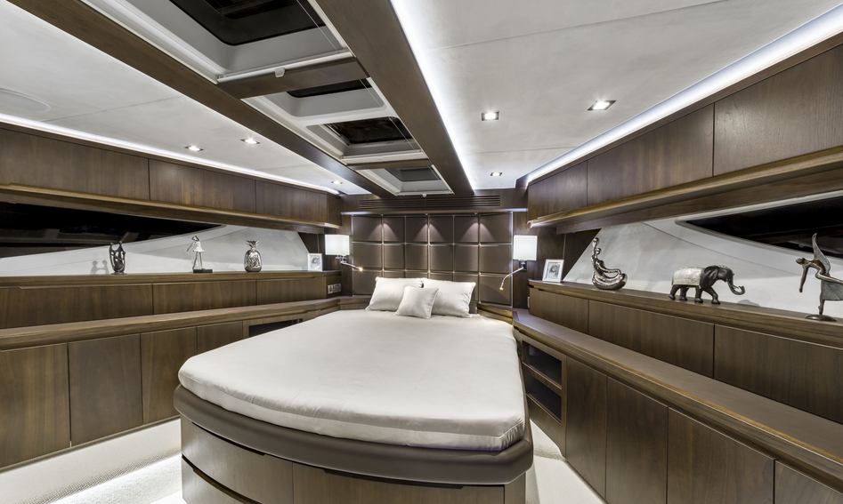 Galeon 640 Fly Mk2, Accommodation