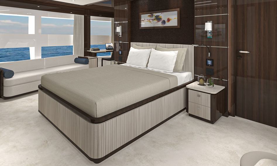 Lazzara UHV 100, Accommodation