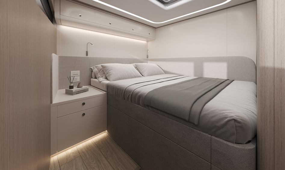 Bering Marine 50 Swift Explorer, Accommodation