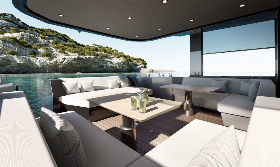 Outer Reef Yachts 780  Adventure , Deck Area