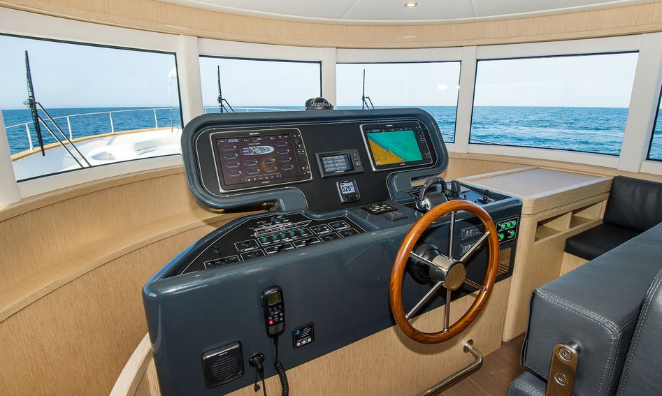 Apreamare Maestro 66, Helm Station