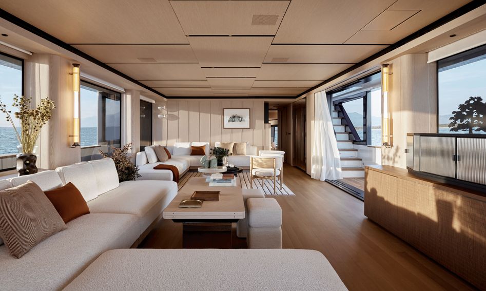 Azimut Magellano 27M, Interior