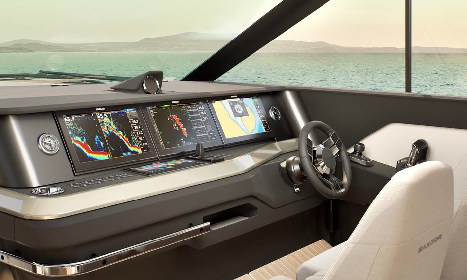 Saxdor 460 GTC , Helm Station