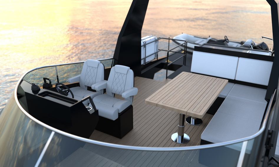 Bering Marine 50 Swift Explorer, Fly Deck/Sportdeck