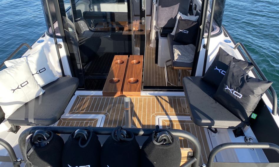 XO EXPLR 10 Sport IB , Deck Area