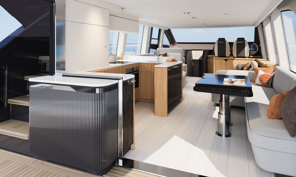 Fairline Squadron 68 Gen 3, Interior