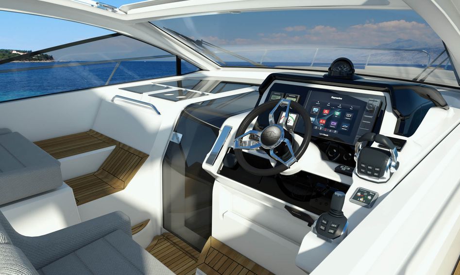 Sealine S390, Helm Station