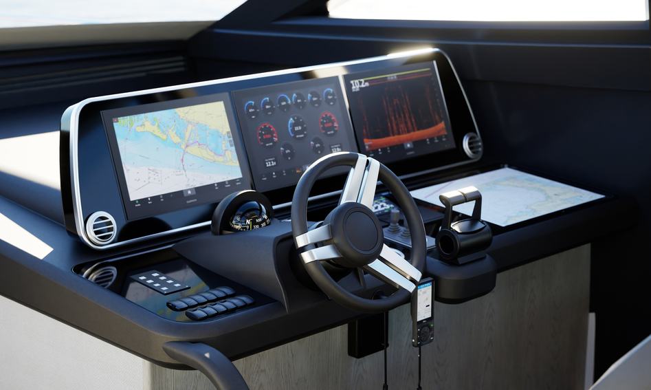 Pearl 73, Helm Station