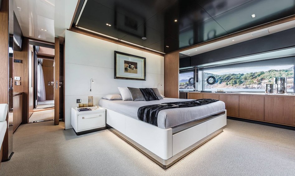 Riva 90&#039; Argo, Accommodation