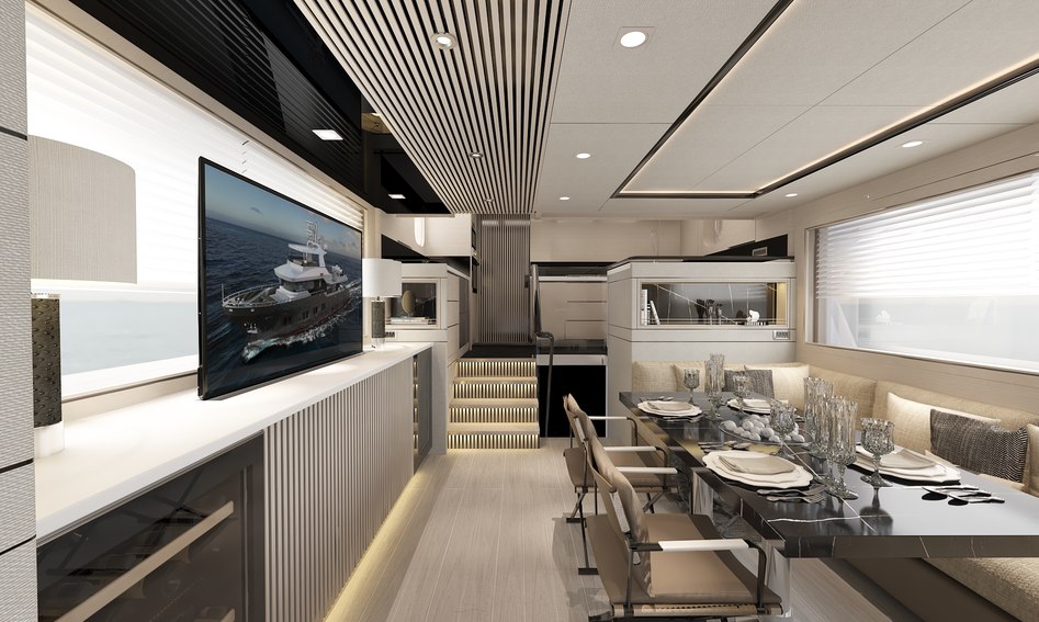 Bering Yachts Expedition Series Bering 72 , Interior