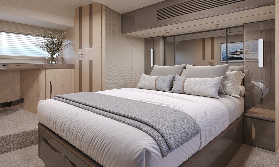 Galeon 520 Fly , Accommodation