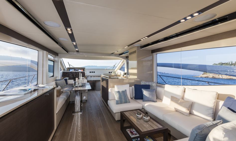 Numarine 62 Flybridge, Interior