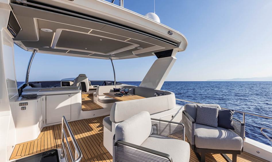 Absolute Navetta 53 , Fly Deck/Sportdeck