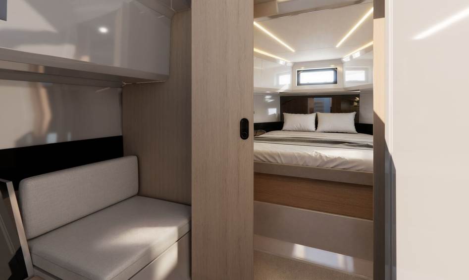 De Antonio D36 Cabin , Accommodation