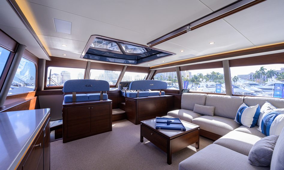 Grand Banks 85 Skylounge, Fly Deck/Sportdeck