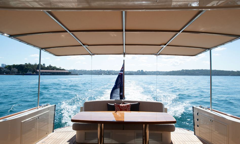 Palm Beach PB65 Flybridge , Deck Area