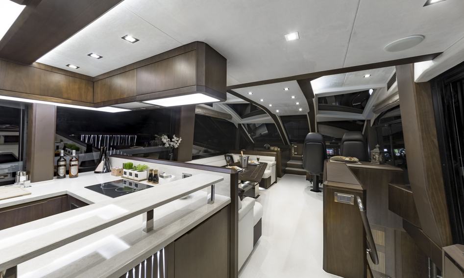 Galeon 640 Fly Mk2, Interior