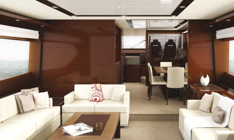 Princess 78 Motor Yacht, Deck Area