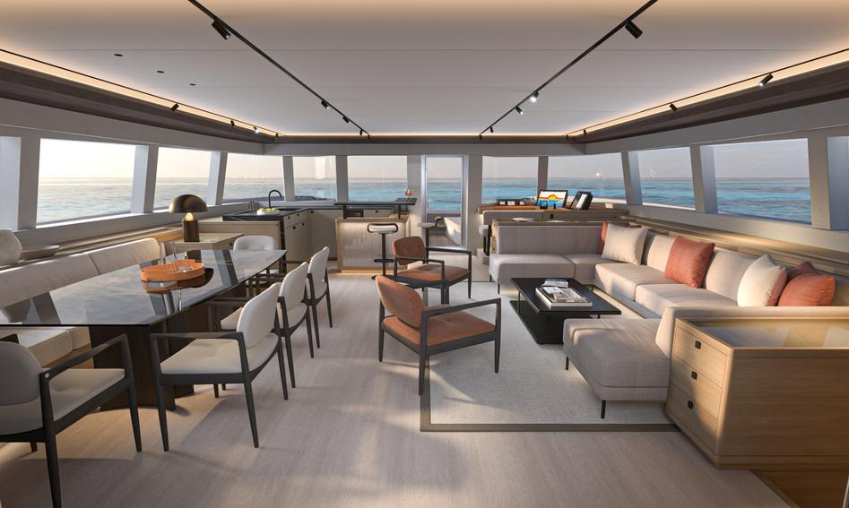 Lagoon Eighty 3 , Interior