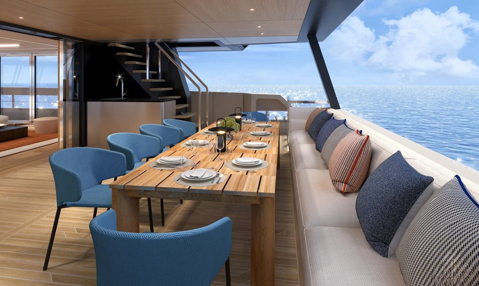 SILVERCAT 22M , Deck Area