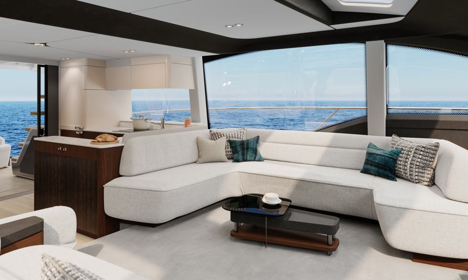 Fairline Phantom 65, Interior