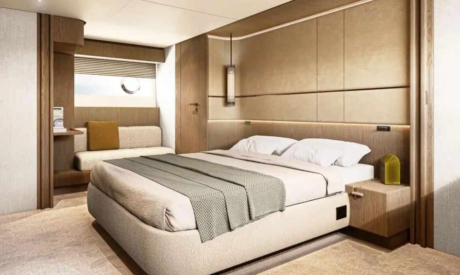 Azimut Fly 82, Accommodation