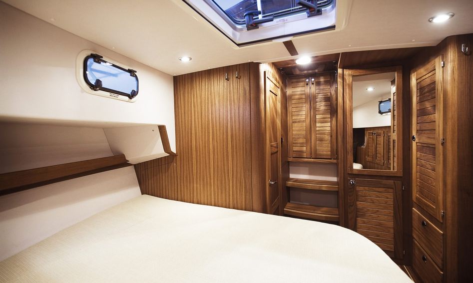 Targa 35, Accommodation