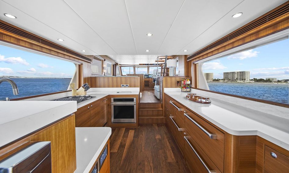 Outer Reef 670 Azure Sport Yacht, Interior