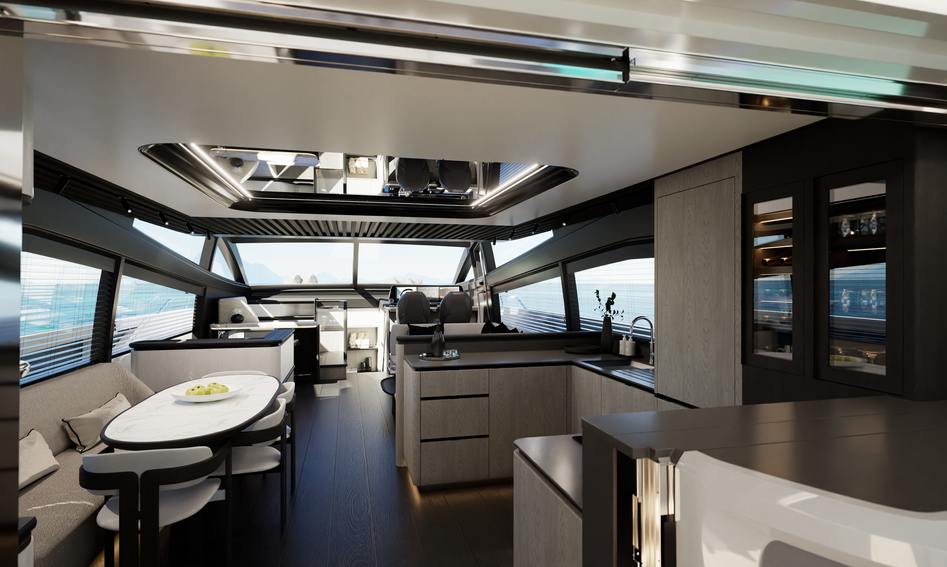 Pearl 73, Interior