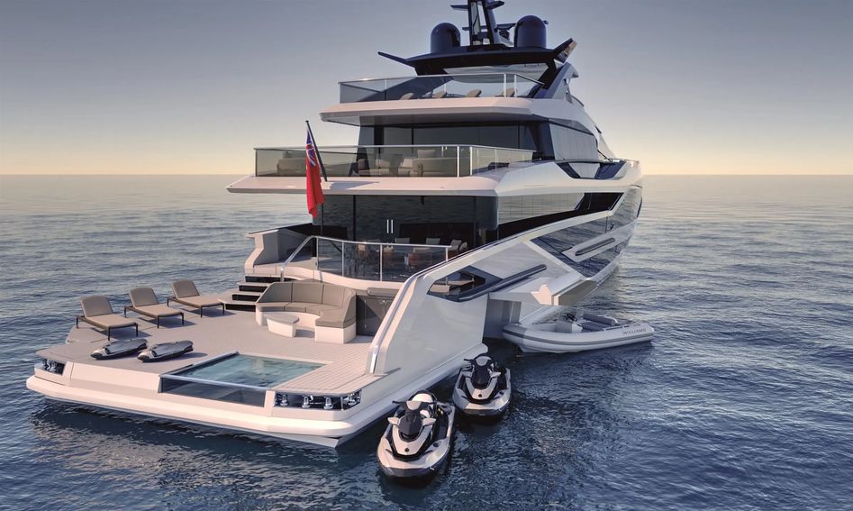 Sunseeker Ocean 460, Beach Club